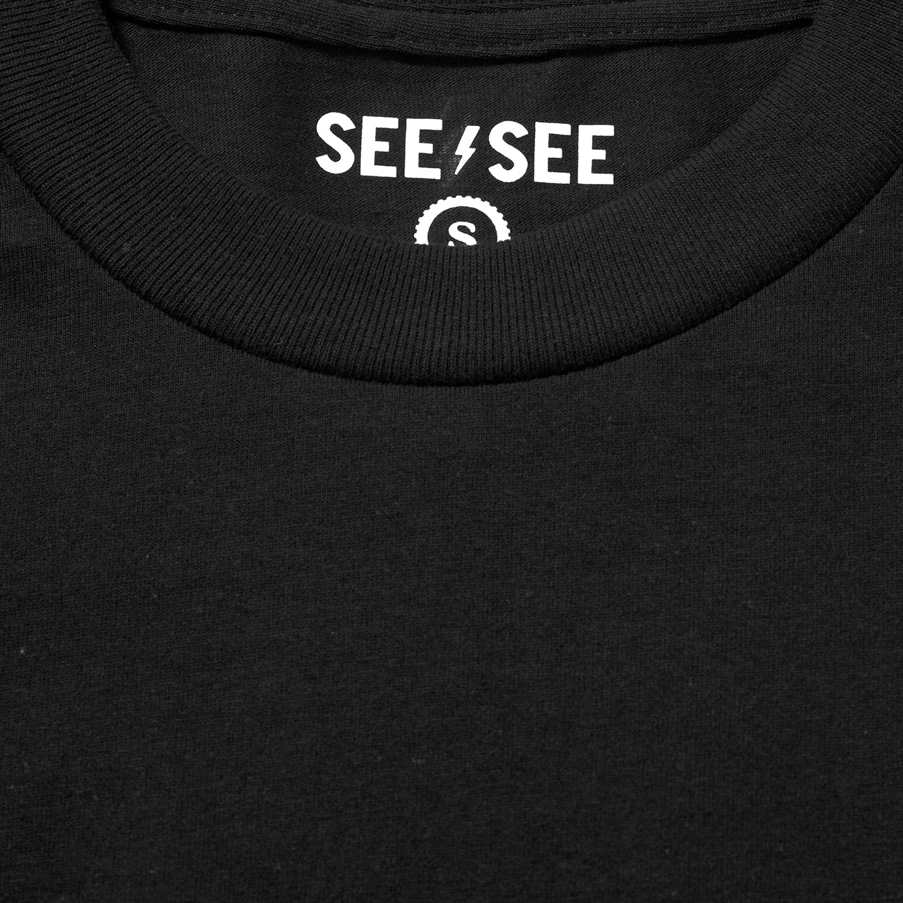 SEESEE】 SEE SEE NEW LOGO CREW GREY XL - スウェット